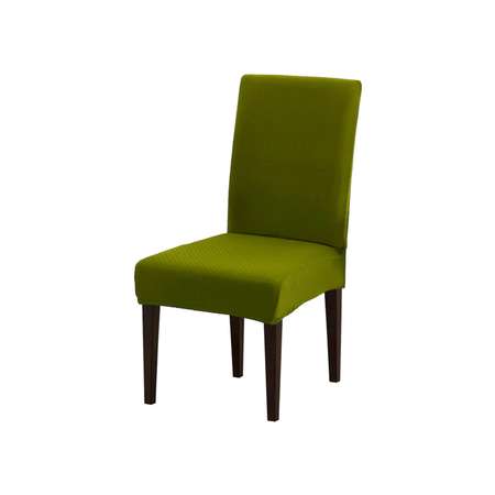 Чехол на стул LuxAlto Коллекция Quilting желто-зеленый
