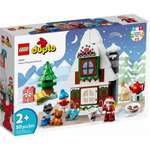 Конструктор LEGO DUPLO Santas Gingerbread House блочный