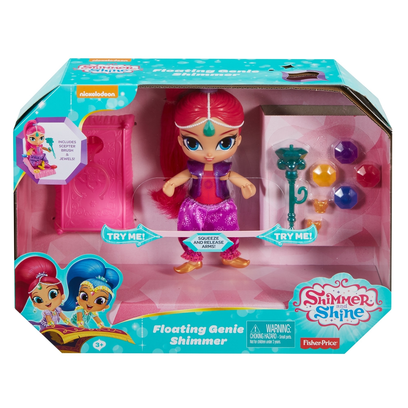 Фигурка Shimmer and Shine Джинн Шиммер FHN29 - фото 2