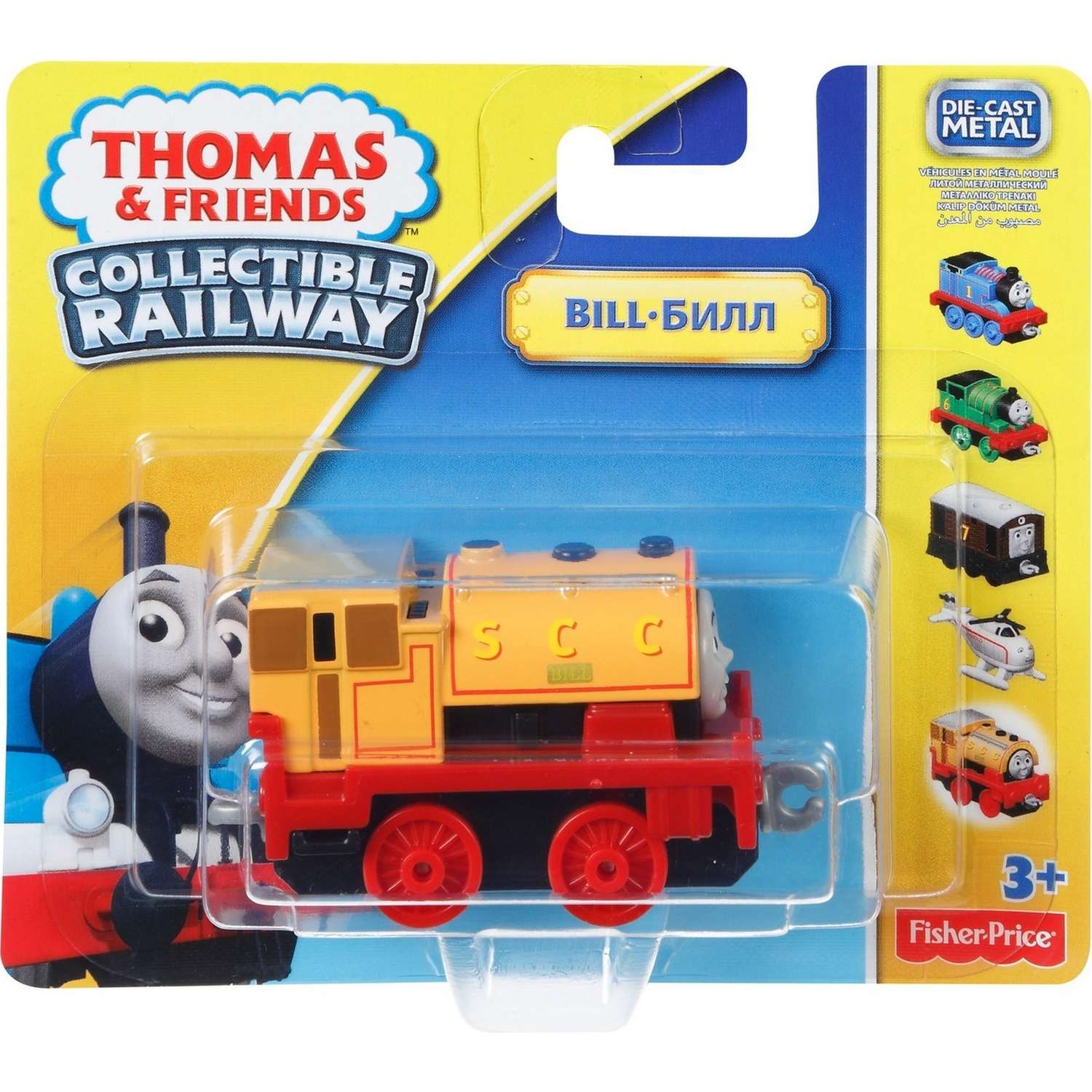 Базовые паровозики Thomas & Friends Томас и друзья в ассортименте BHR64 - фото 19