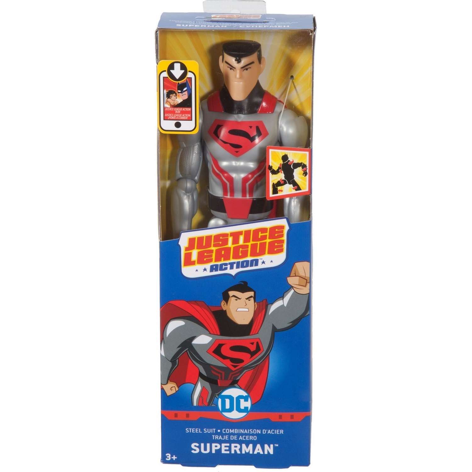 Фигурка Batman Лига справедливости Супермен в стальном костюме FPC61 - фото 2