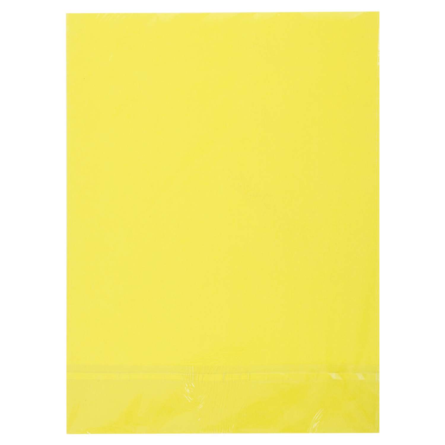 Картон цветной Brauberg А4 тонированный в массе 50 листов желтый - фото 6