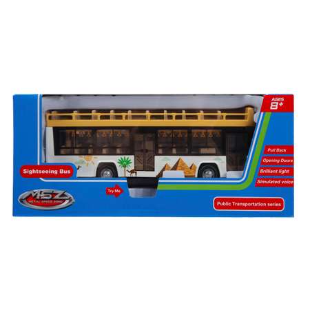 Автобус MSZ 1:48 Sightseeing Желтый 68429