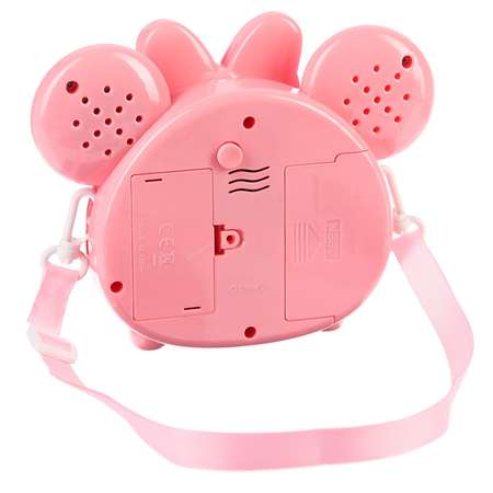 Мыльный фотоаппарат Disney Микки Маус розовый