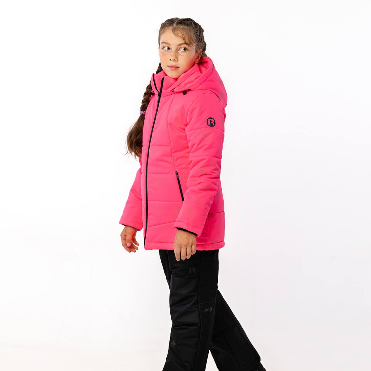 Куртка и полукомбинезон RODOS М-283/розовый_неон - фото 3