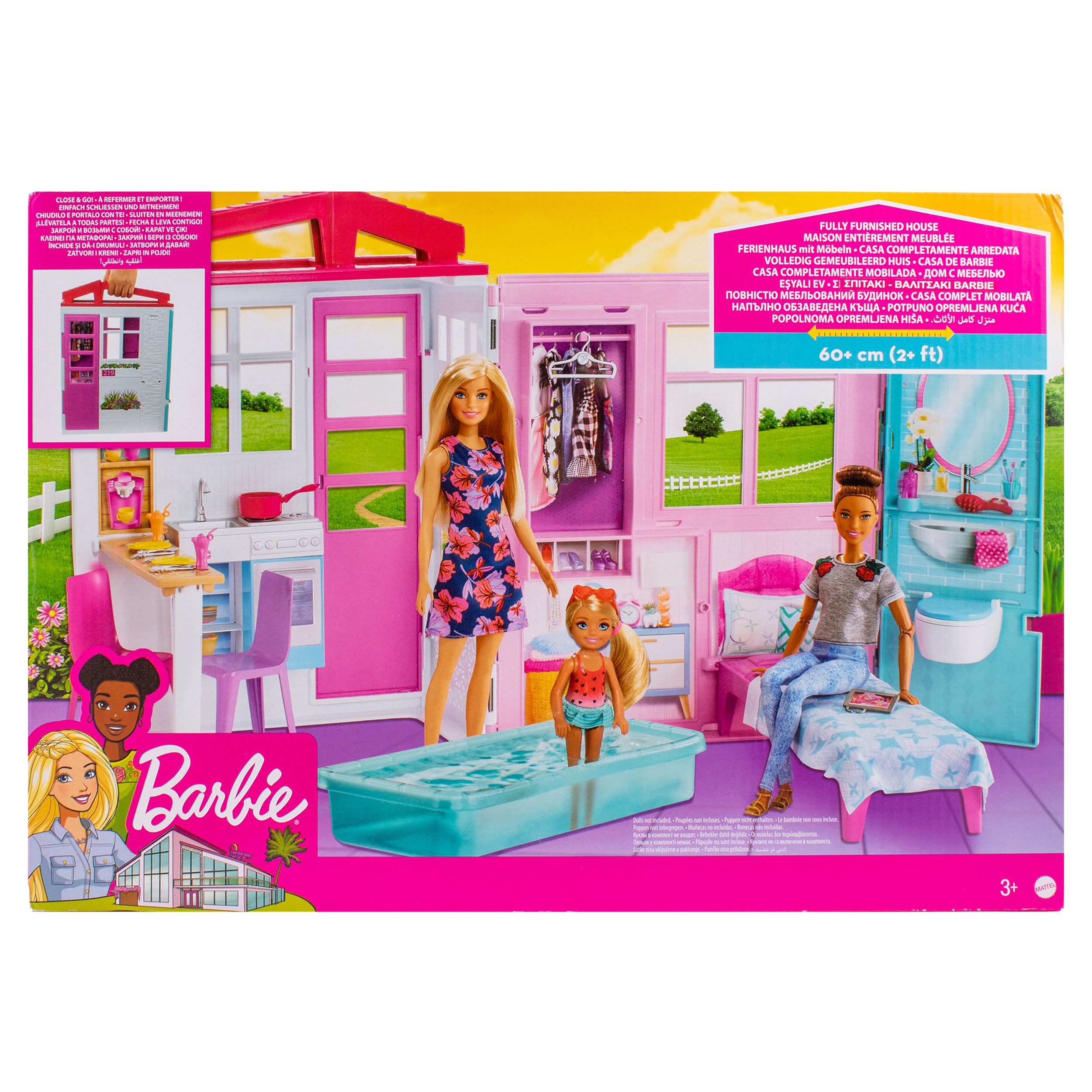 Набор игровой Mattel Barbie Кукольный дом FXG54 - фото 19