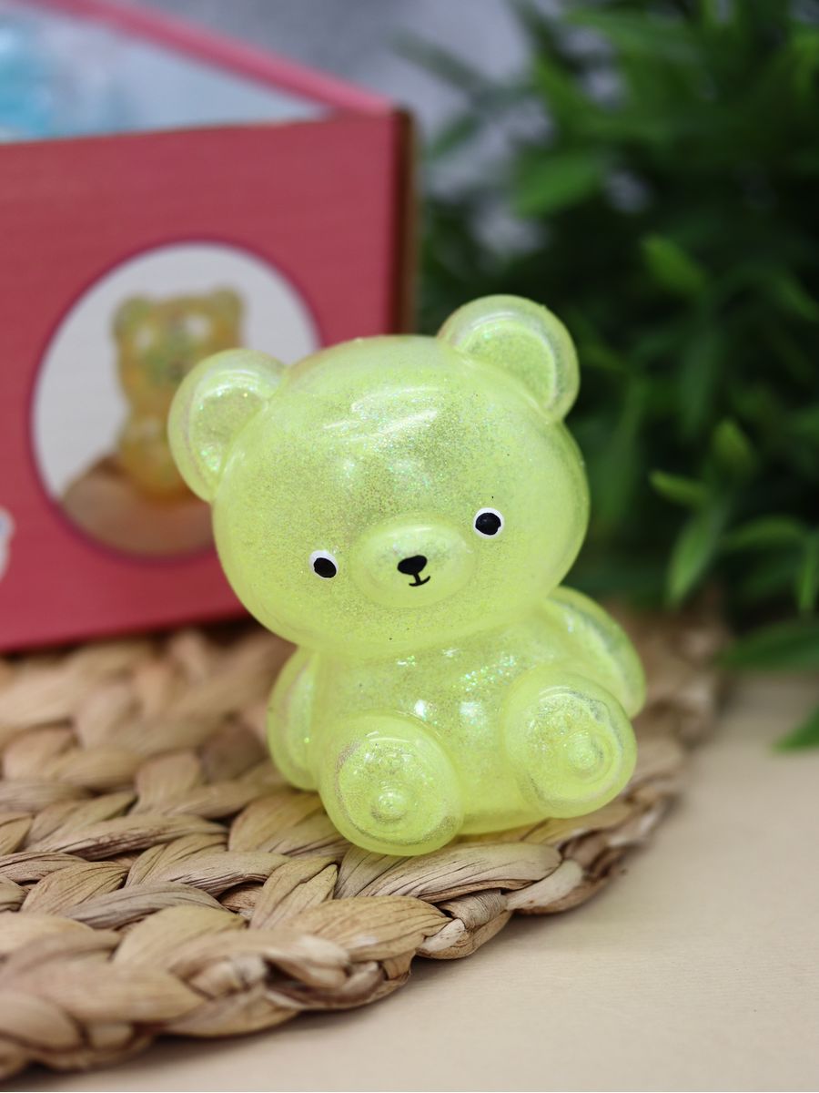 Мялка-антистресс iLikeGift Bear yellow - фото 3