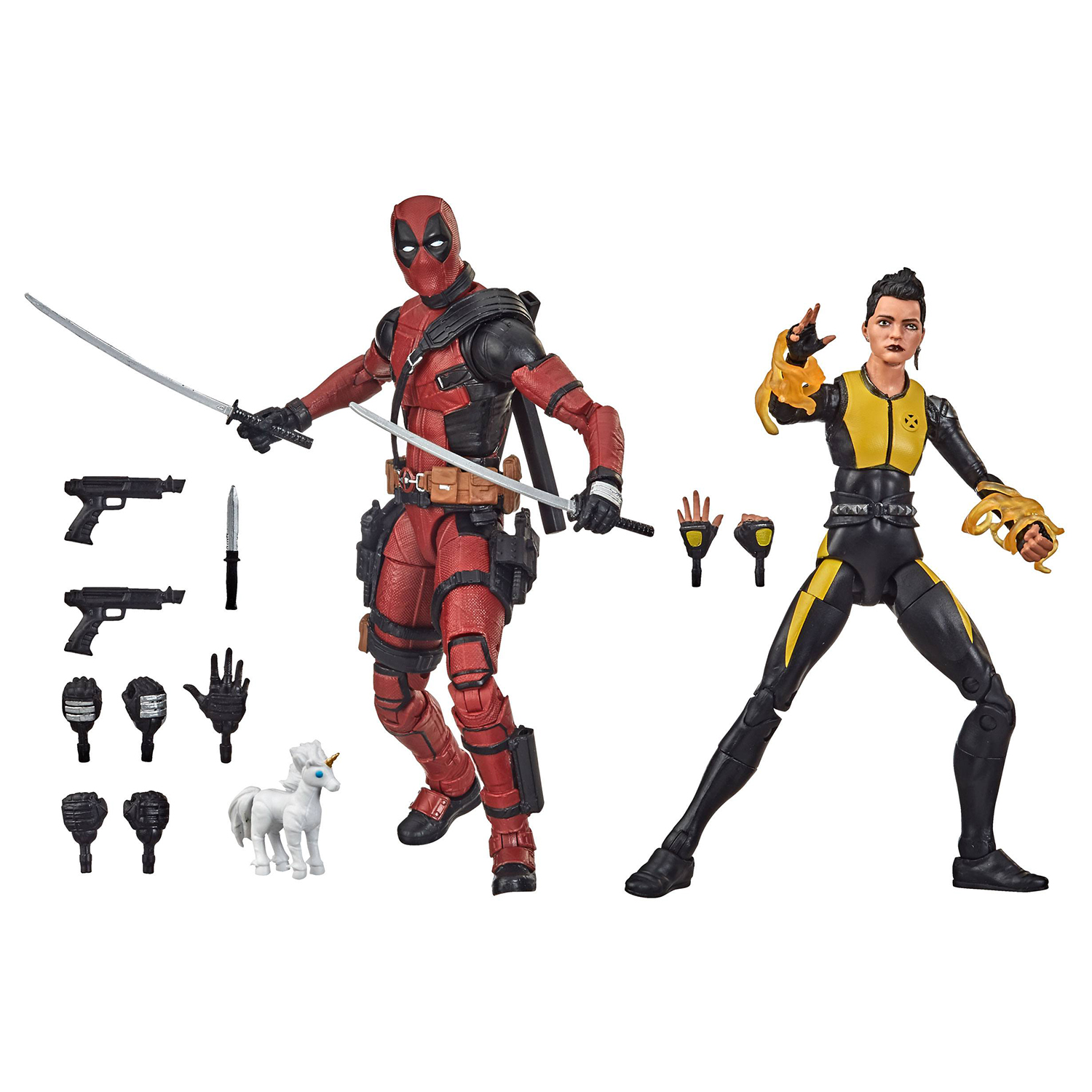 Набор фигурок Hasbro Marvel Legends Deadpool and Negasonic Teenage Warhead  15см E9288 купить по цене 7399 ₽ в интернет-магазине Детский мир