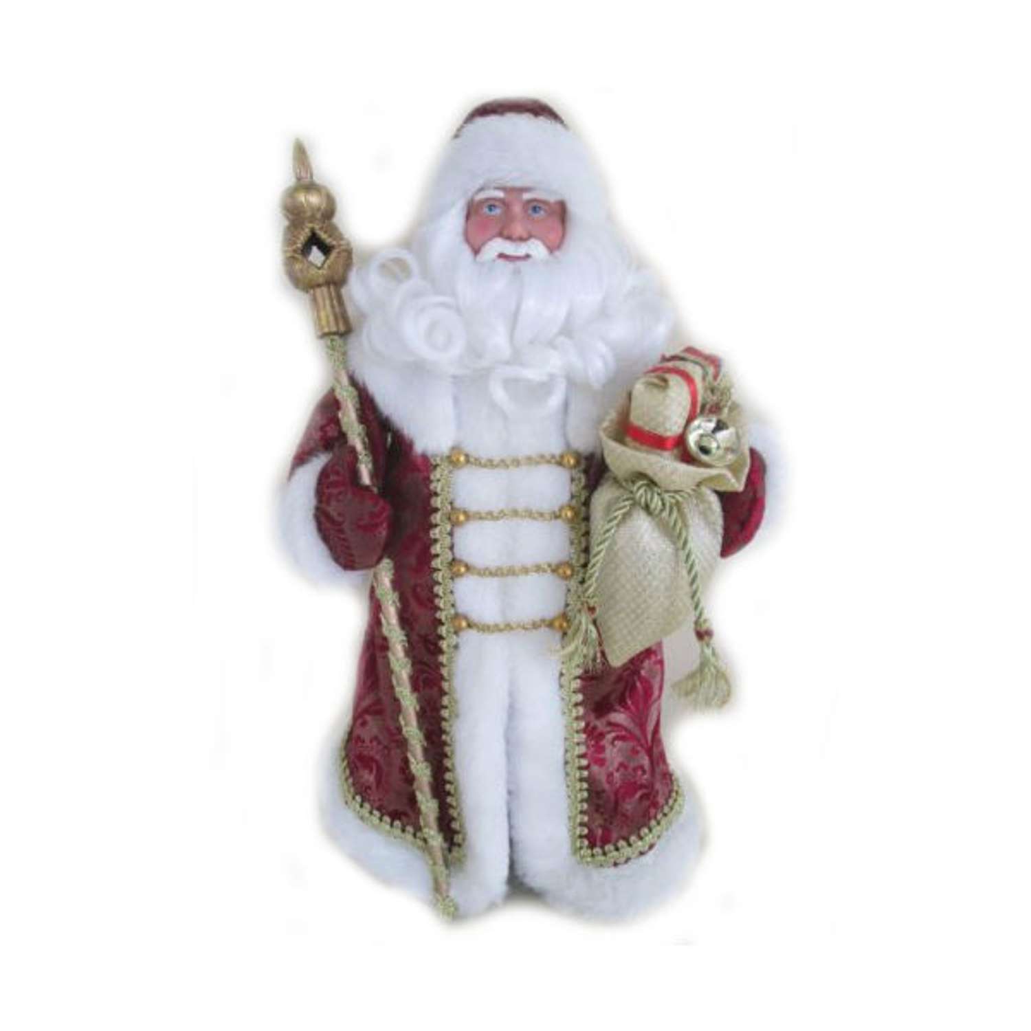 Дед Мороз Magic Time в бордовом костюме - фото 1