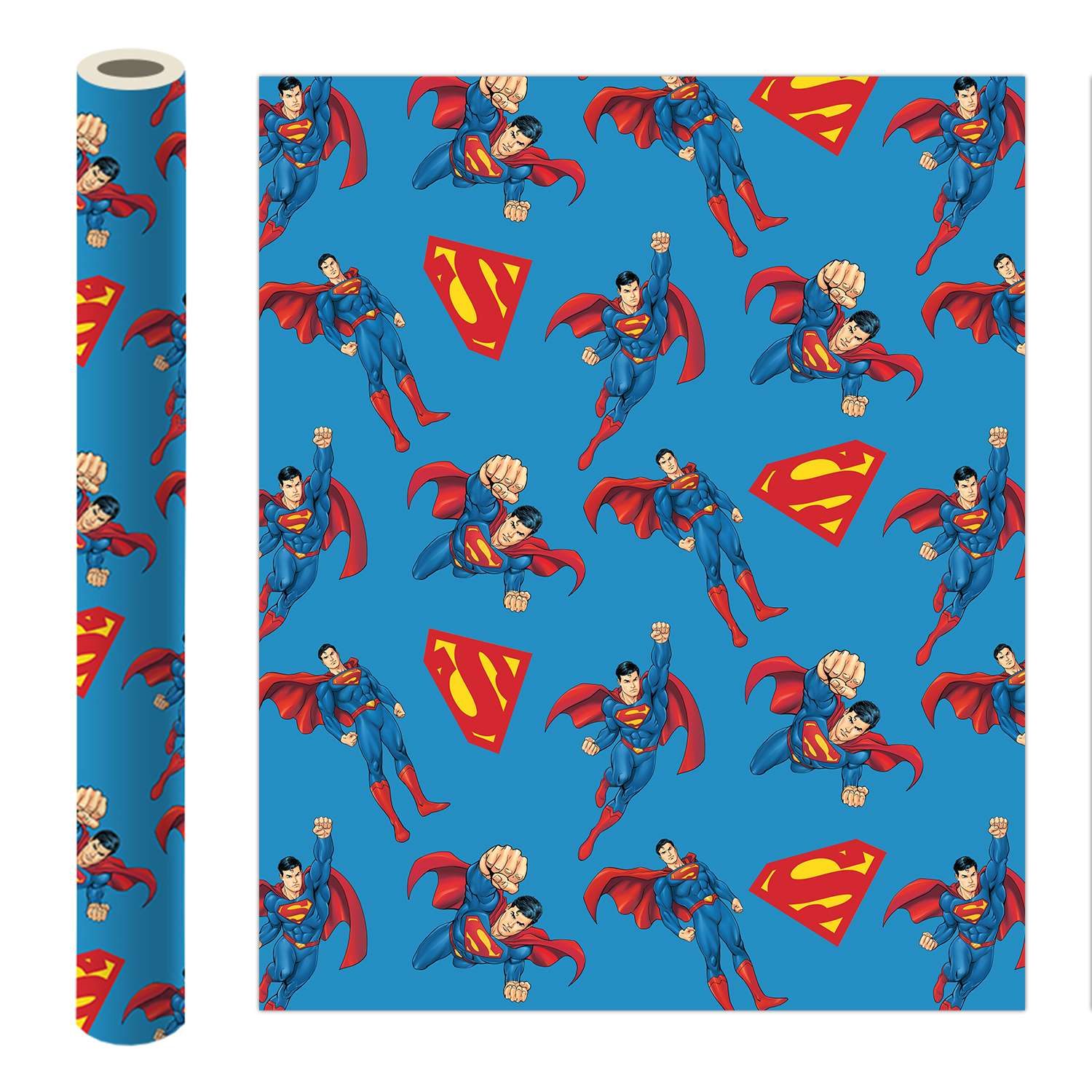 Бумага упаковочная ND PLAY Superman 70*100см 286211 - фото 2