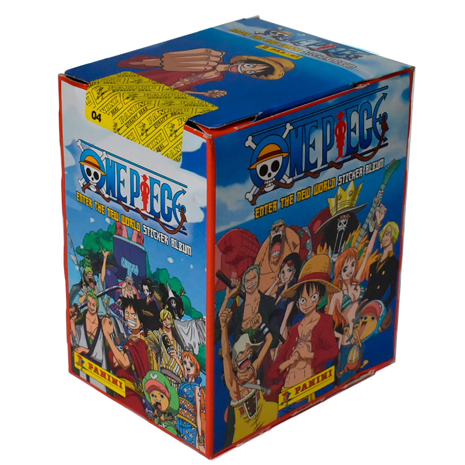 Бокс с наклейками Panini One Piece 50 пакетиков в наборе - фото 1