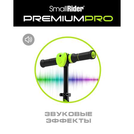 Самокат Small Rider Premium Pro 3 зеленый