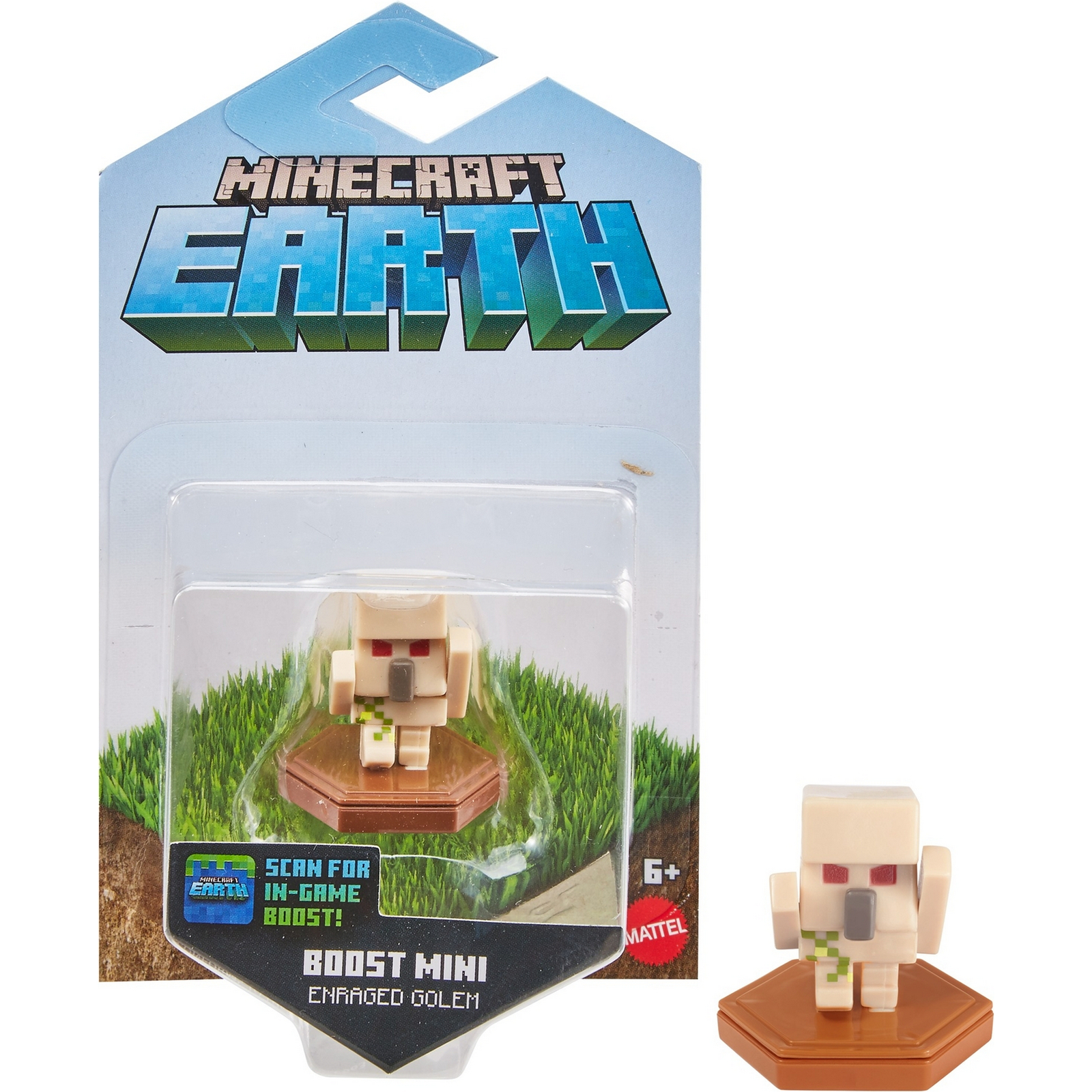 Мини-фигурка Minecraft Разъяренный Голем с NFC-чипом GKT39 купить по цене  19 ₽ в интернет-магазине Детский мир