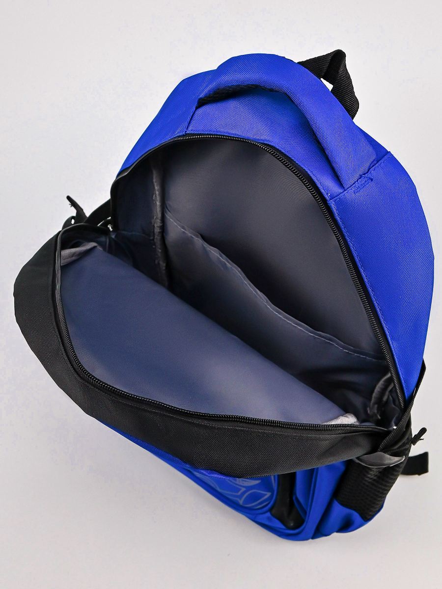 Рюкзак школьный Evoline Светло синий черный EVO-159-2 - фото 4