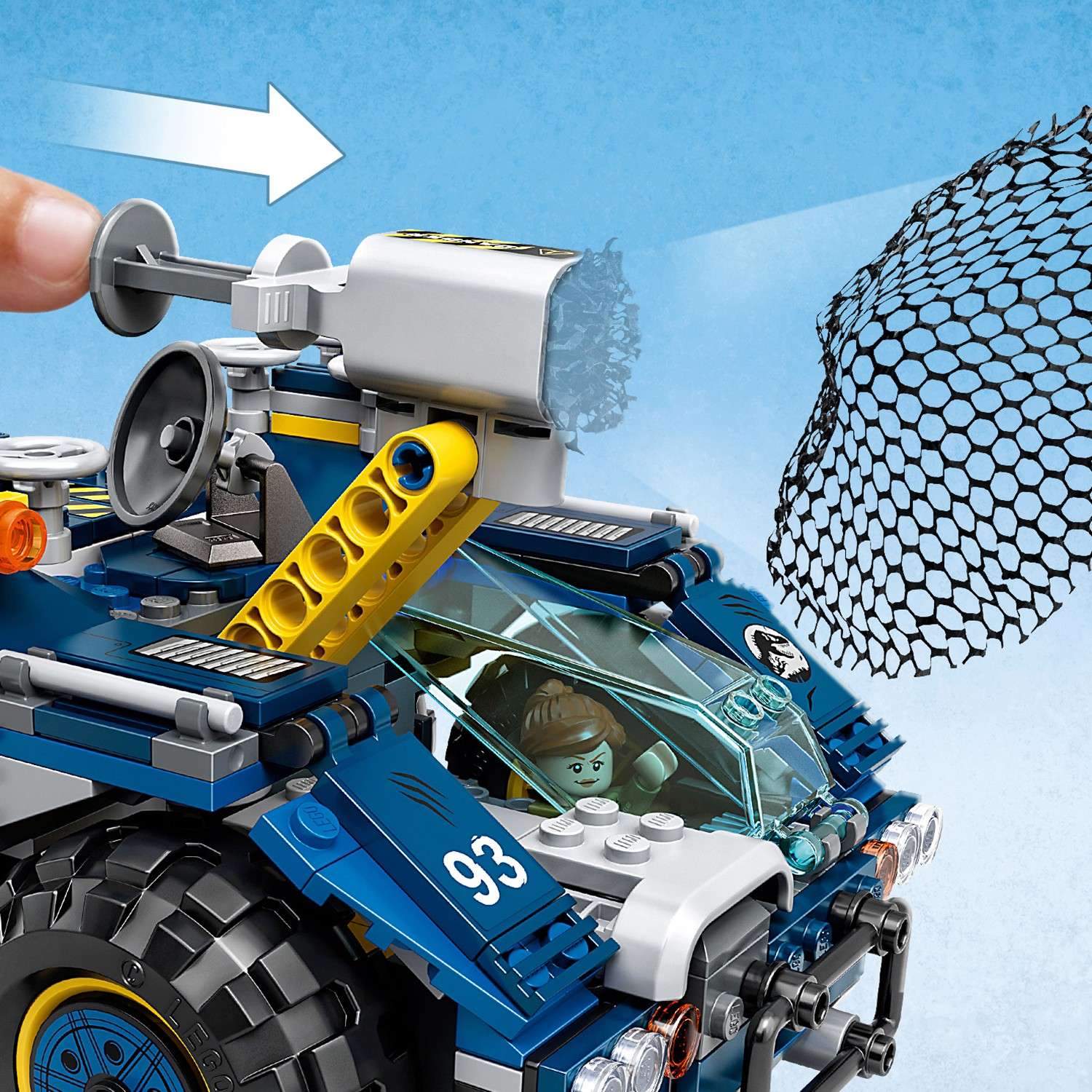 Конструктор LEGO Jurassic World Побег галлимима и птеранодона 75940 - фото 14