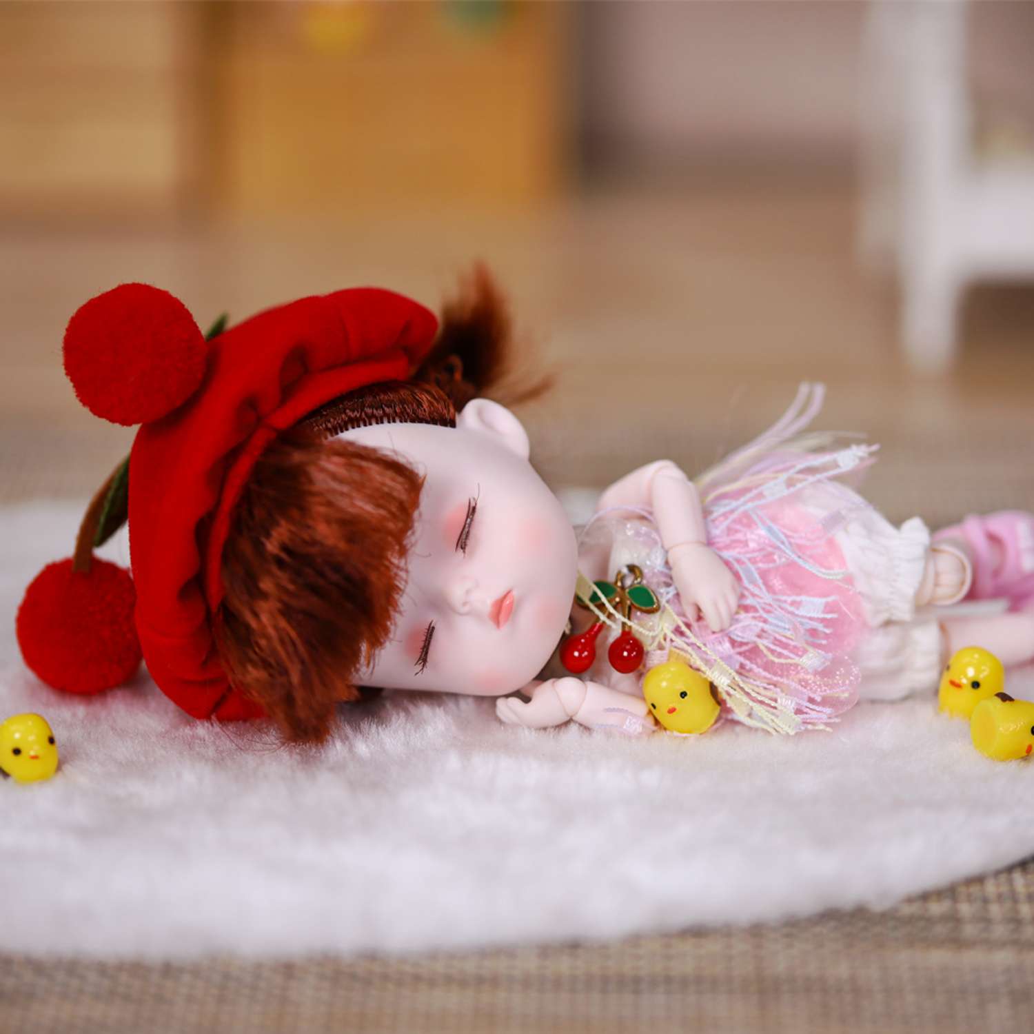 Кукла EstaBella Вишенка на шарнирах коллекционная 46283523 - фото 13