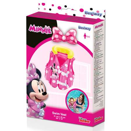 Жилет для плавания Bestway Minnie 91070