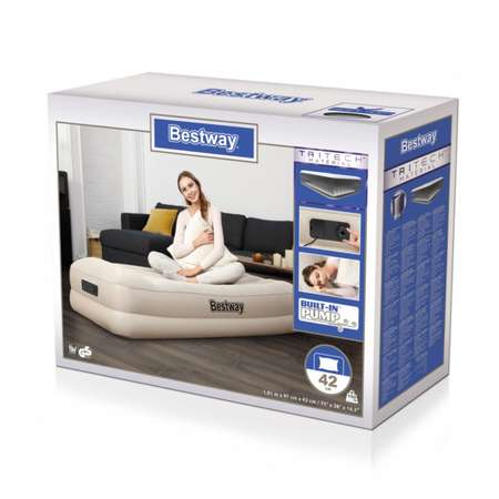 Кровать надувная BESTWAY 191х97х42 см с насосом