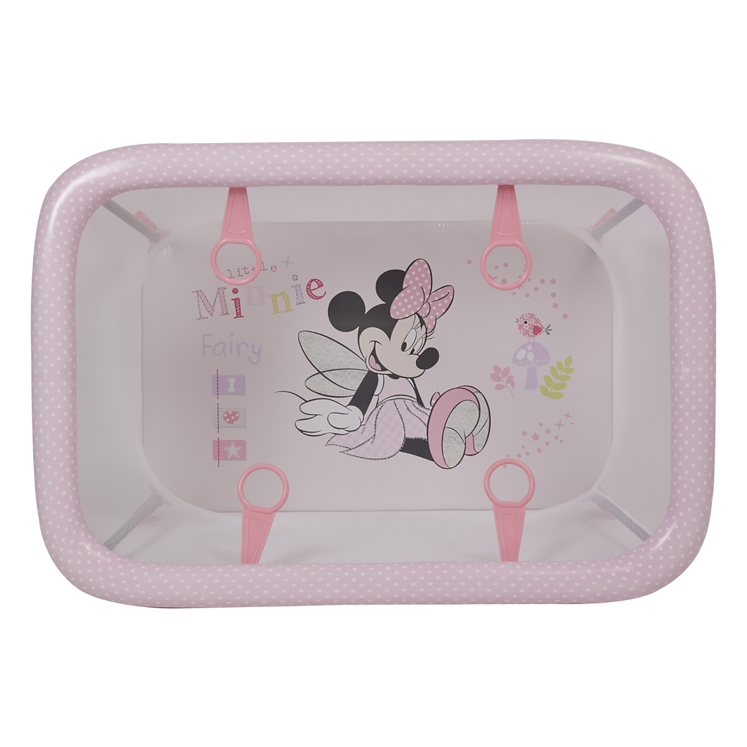 Манеж Polini kids Disney baby Classic Минни Маус Фея Розовый 0001994-2 - фото 11