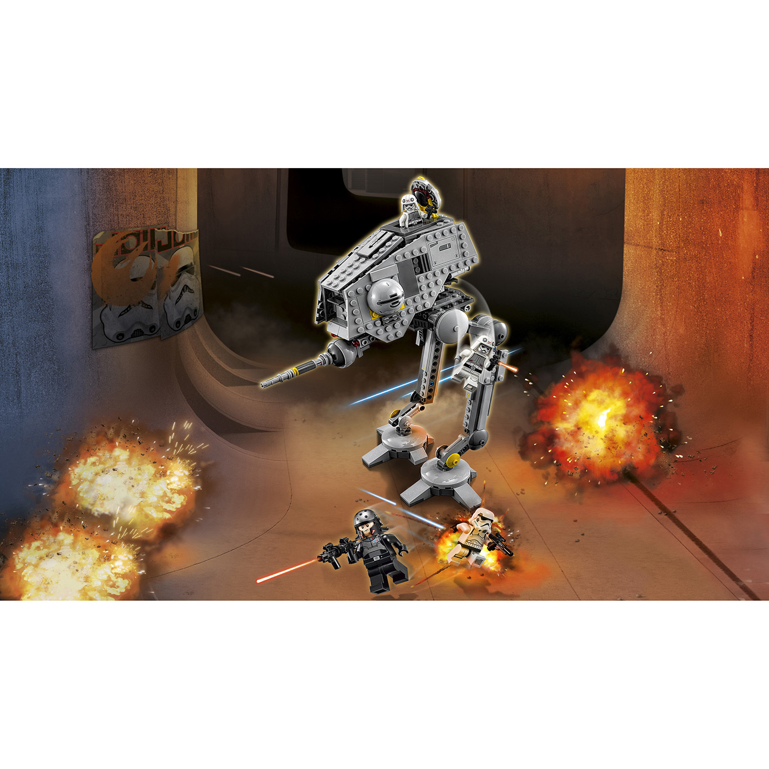 Конструктор LEGO Star Wars Оборонительная Платформа блочный - фото 5
