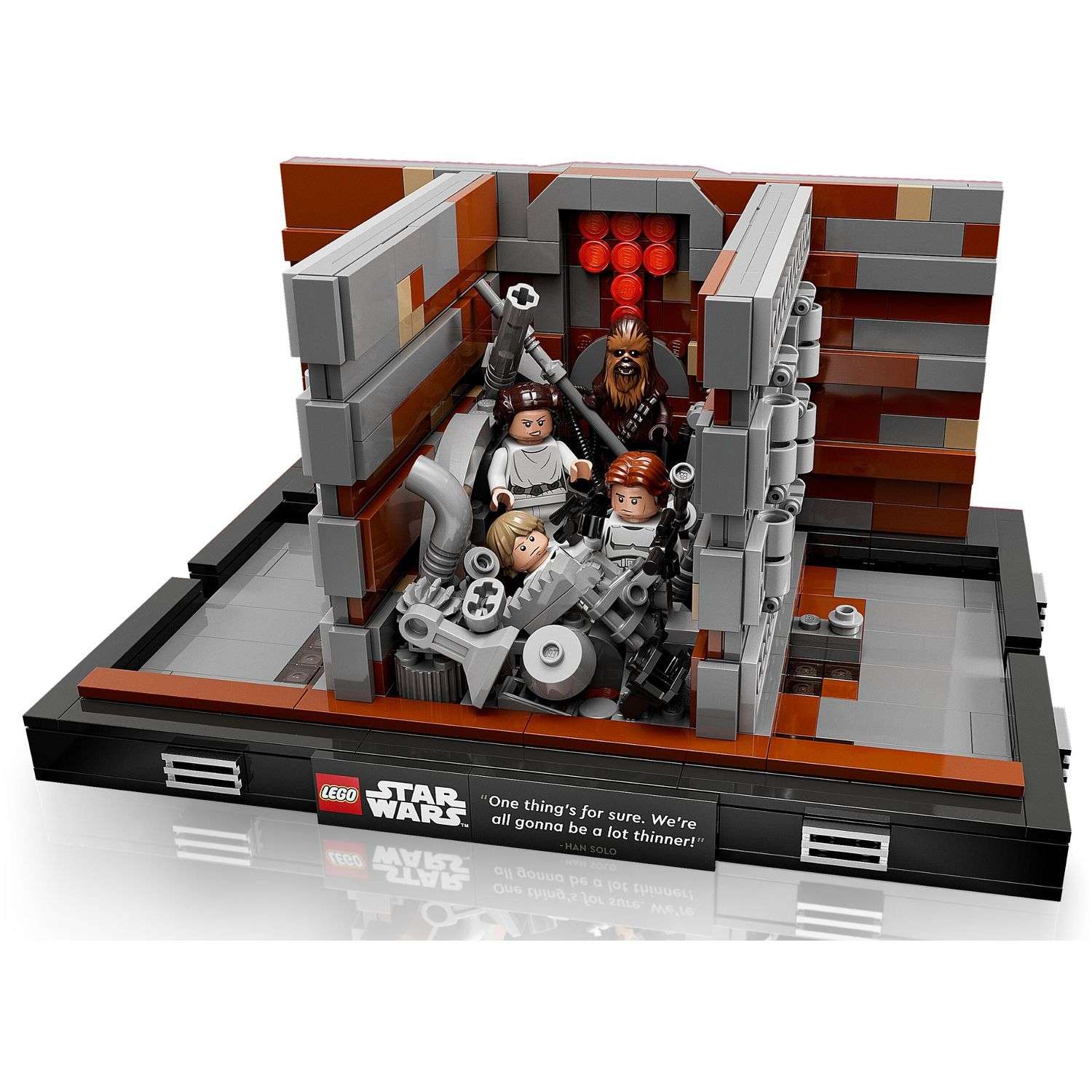 Конструктор LEGO Star Wars Уплотнитель мусора на Звезде Смерти 75339 - фото 4