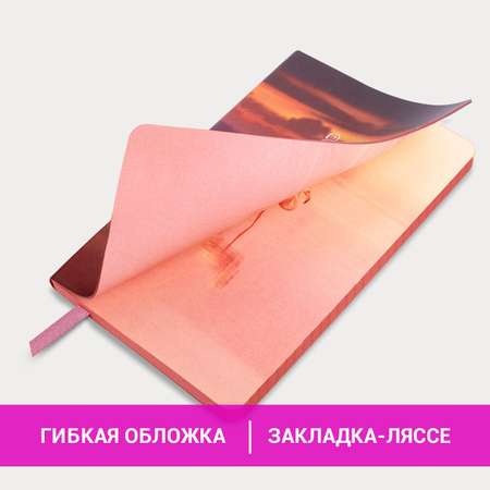 Блокнот Brauberg Малый Формат А6 Flamingo 80 листов