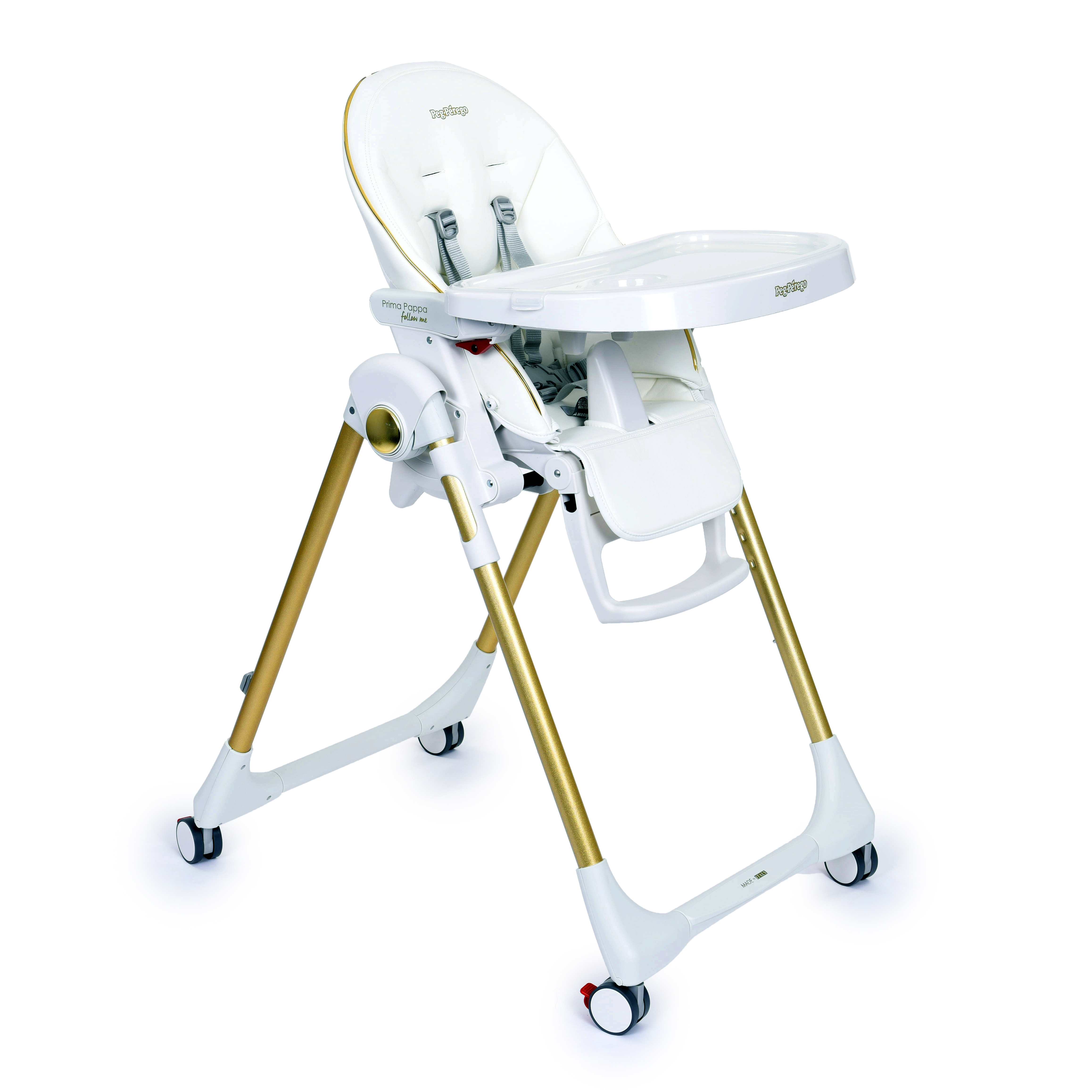 Стул Peg-Perego Prima Pappa Follow Me Gold - фото 12