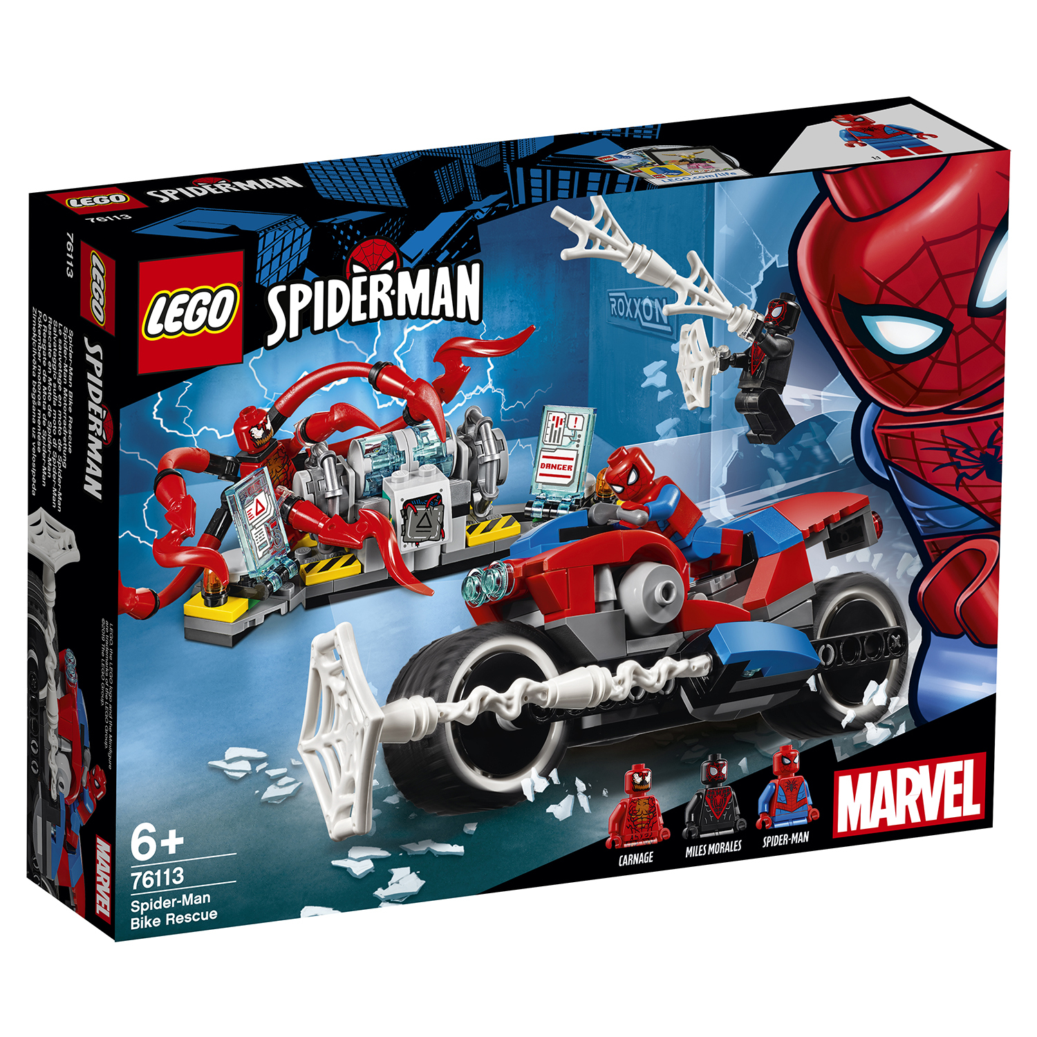 Конструктор LEGO Super Heroes Спасательная операция на мотоциклах 76113  купить по цене 1999 ₽ в интернет-магазине Детский мир