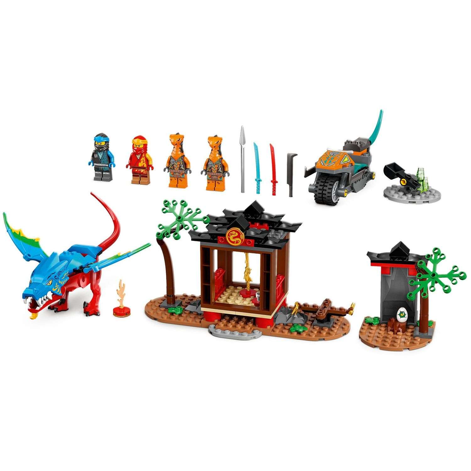 Конструктор LEGO Ninjago Ninja Dragon Temple 71759 - фото 3