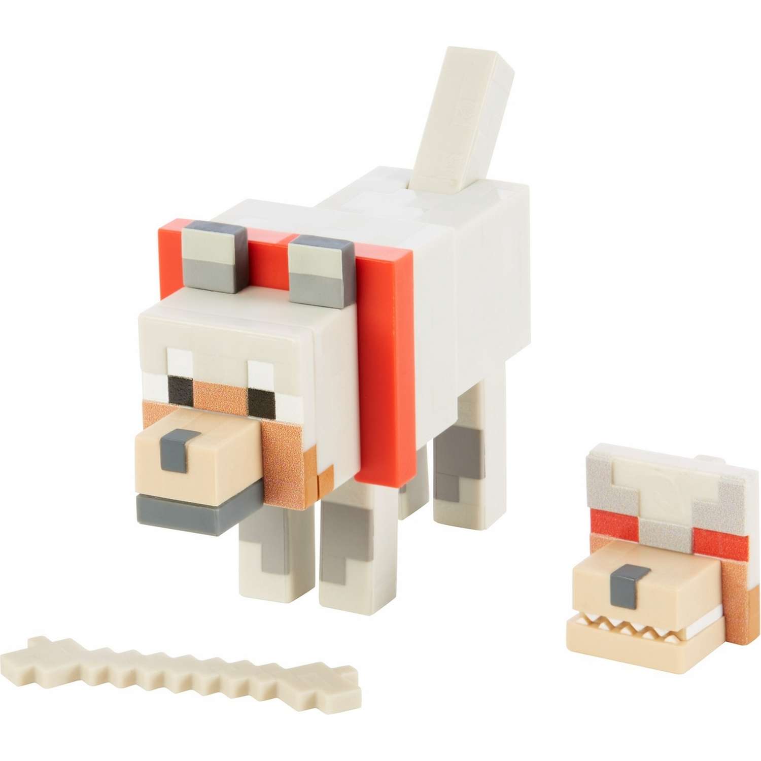 Фигурка Minecraft Волк с аксессуарами GCC21 - фото 3