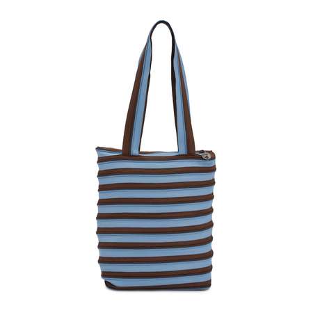 Сумка Zipit Premium Tote/Beach Bag Голубой/коричневый