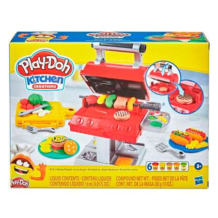 Пластилин 3+ Play-Doh Kitchen Creations Гриль-барбекю