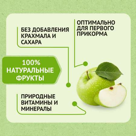 Пюре Heinz Cочное яблоко 2*80г с 4месяцев