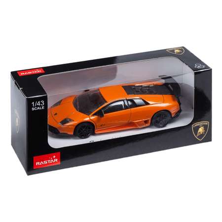 Машинка Rastar Murcielago LP 670-4 SV 1:43 Оранжевая