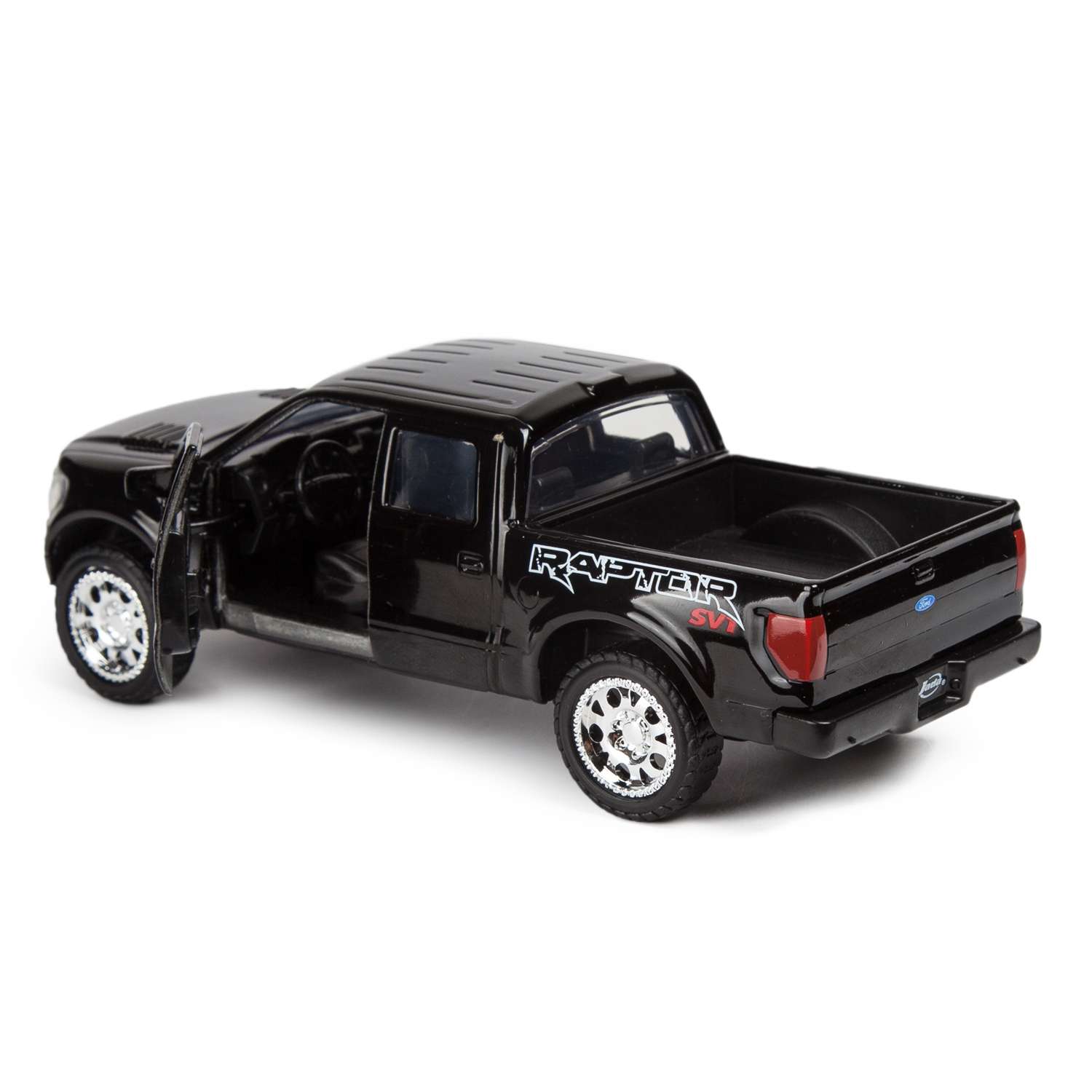 Машинка Jada 1:32 2011 Ford F-150 Svt Raptor-Free Rolling Черная 97012 97012 - фото 4