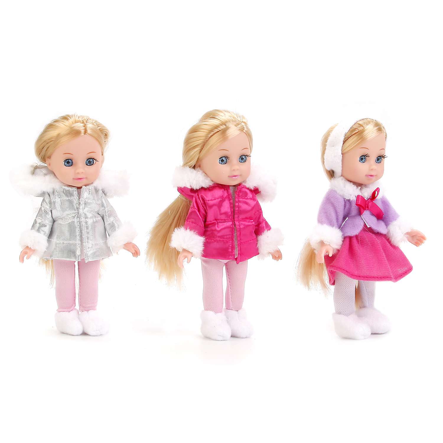 Кукла Карапуз Машенька в зимней одежде в ассортименте 234533 - фото 1