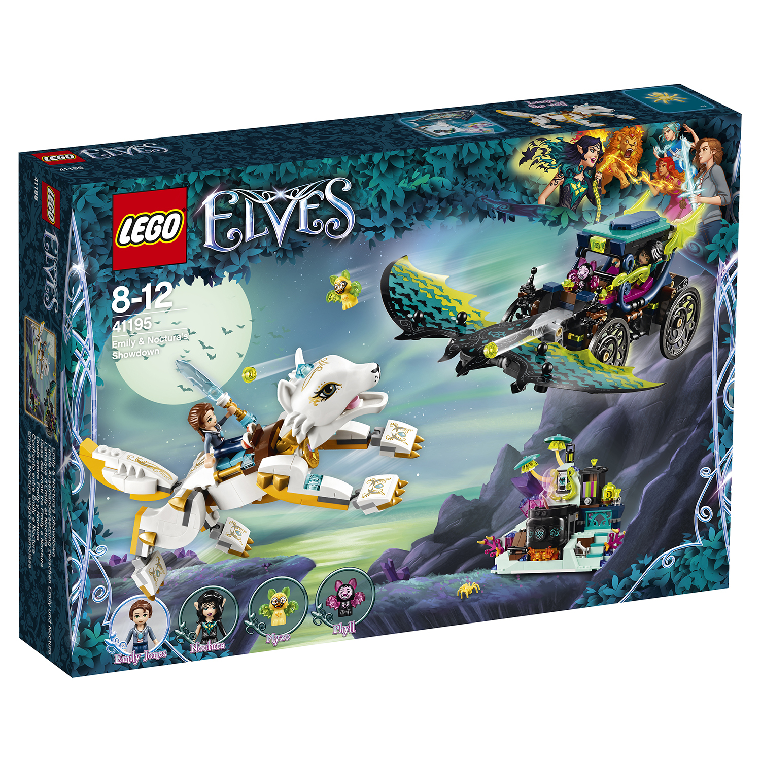 Конструктор LEGO Elves Решающий бой между Эмили и Ноктурой 41195 купить по  цене 3499 ₽ в интернет-магазине Детский мир