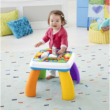 Развивающий столик Fisher Price для малыша из серии Смейся и учись