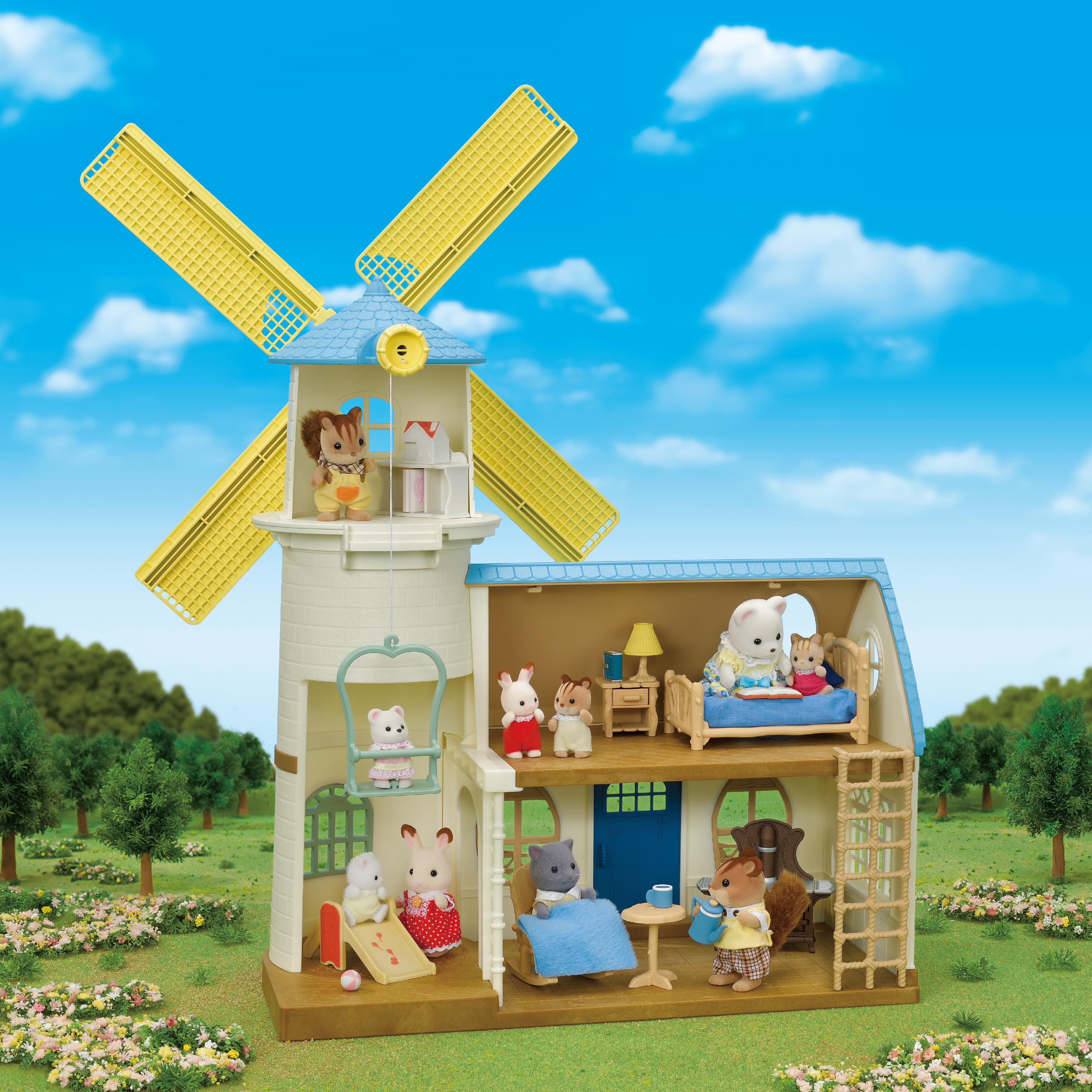 Набор игровой Sylvanian Families Ветряная мельница 5630 - фото 5