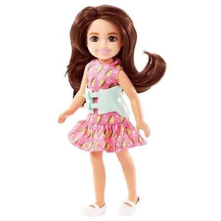 Кукла Mattel Barbie Челси в розовом платье