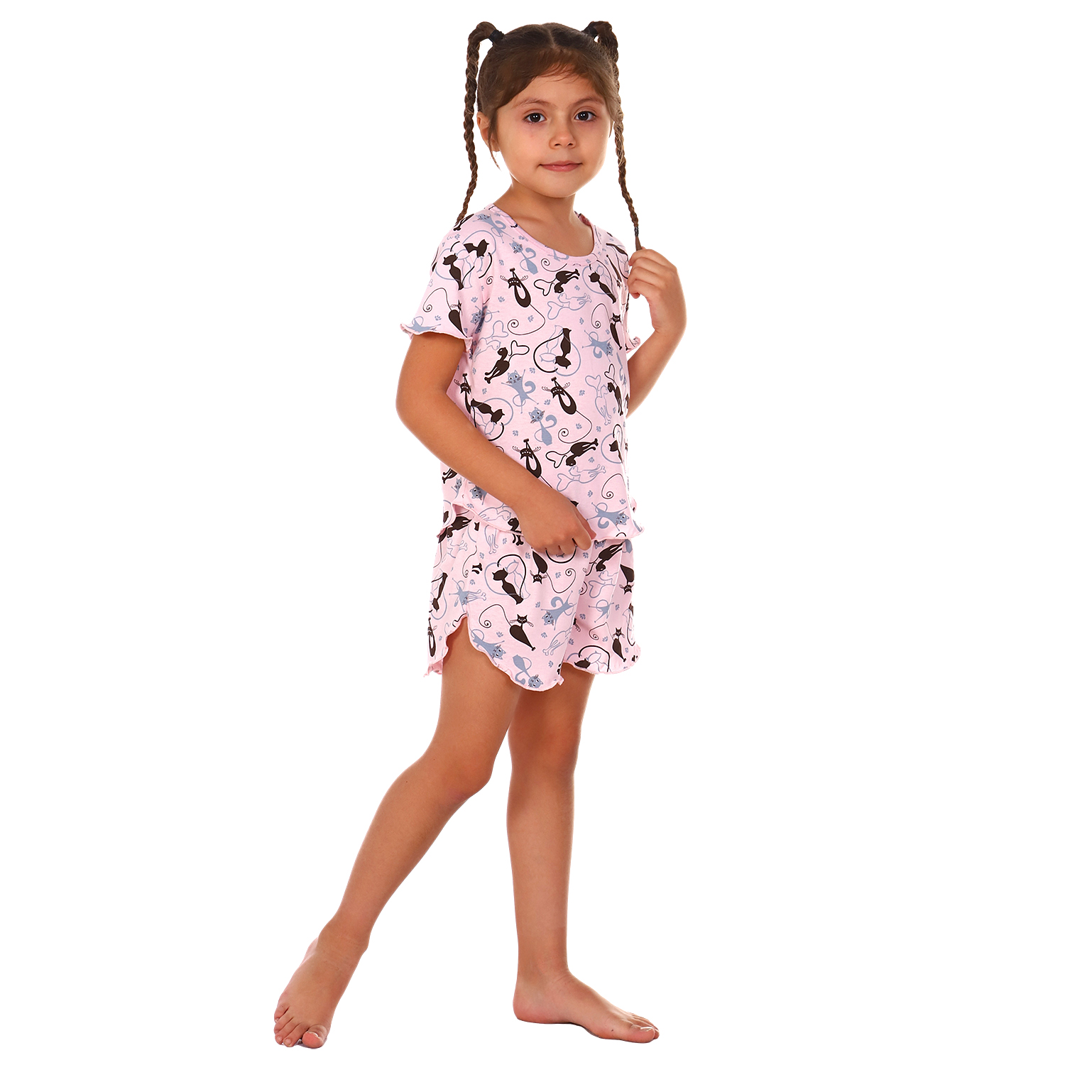 Пижама Детская Одежда 0410КД2/розовый2 - фото 3