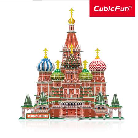 Пазл 3D CubicFun город Москва 224 детали