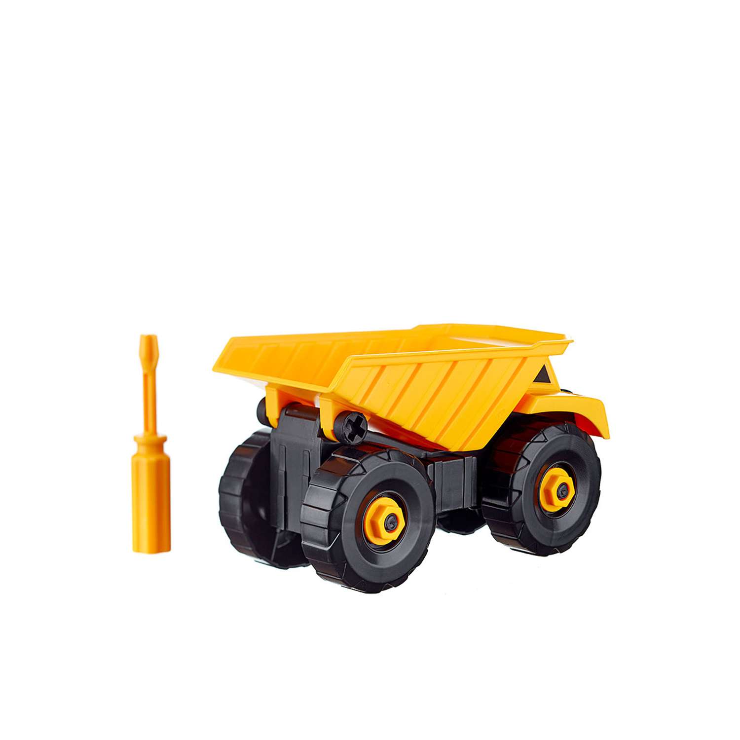 Машина игрушечная Donty-Tonty Строительная грузовик HCM20/коричневый - фото 5