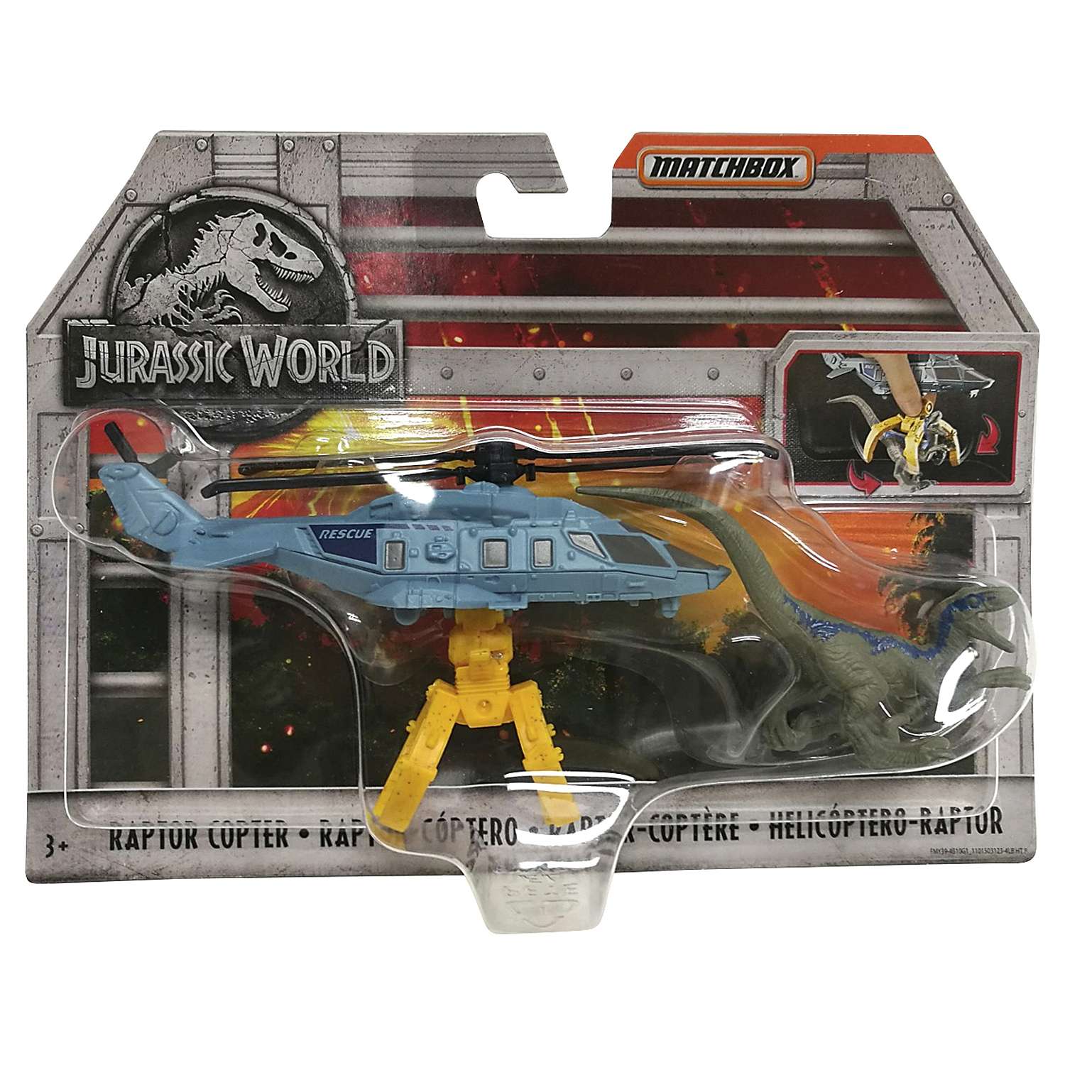 Игрушка Matchbox Jurassic World Транспортер для динозавров в ассортименте FMY31 - фото 9