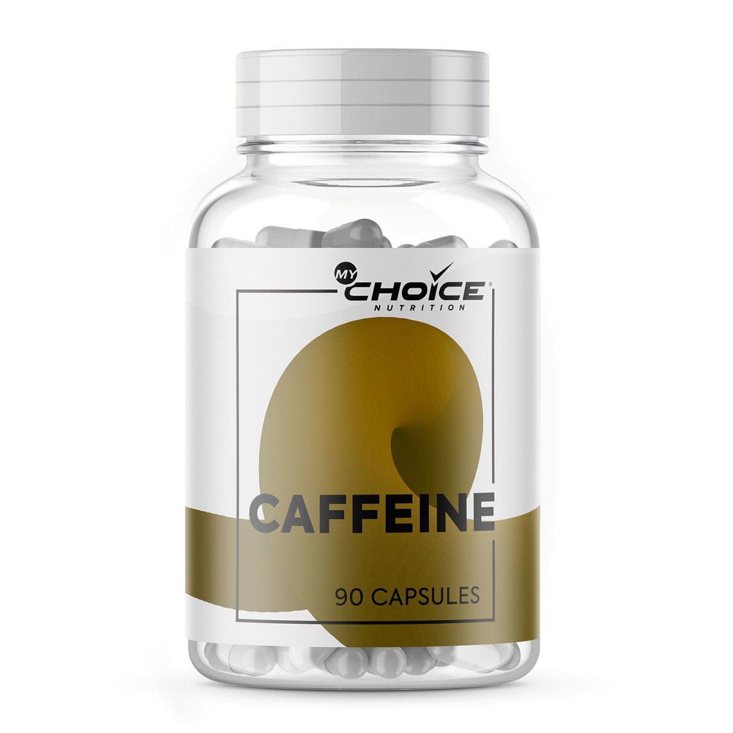 Комплексная пищевая добавка MyChoice Nutrition Caffeine 90капсул - фото 1