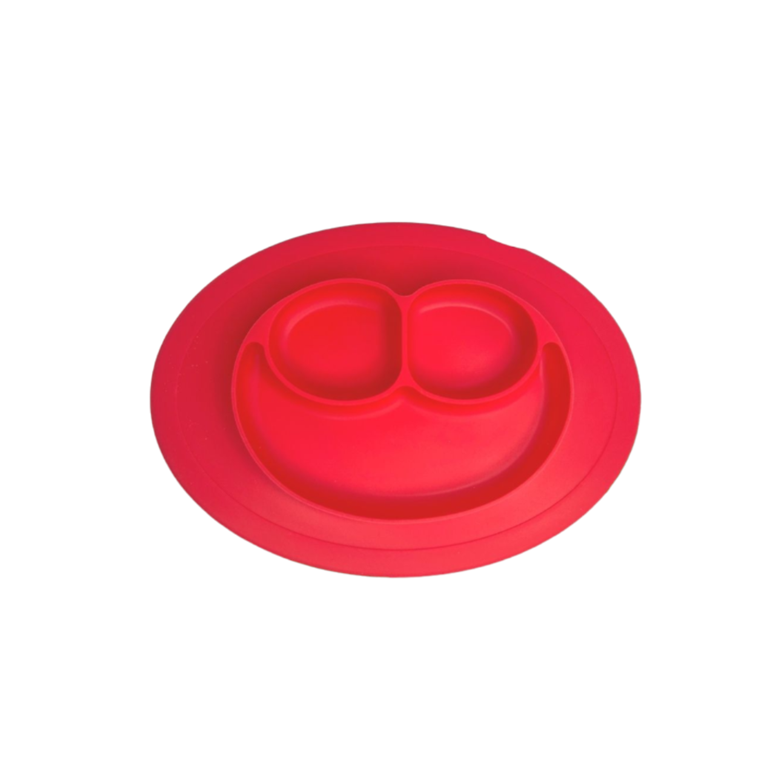 Тарелка PlayKid секционная силиконовая - фото 5