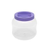 Емкость elfplast универсальная с крышкой для хранения 5 л 16.7х16.7х27.9 см фиолетовый