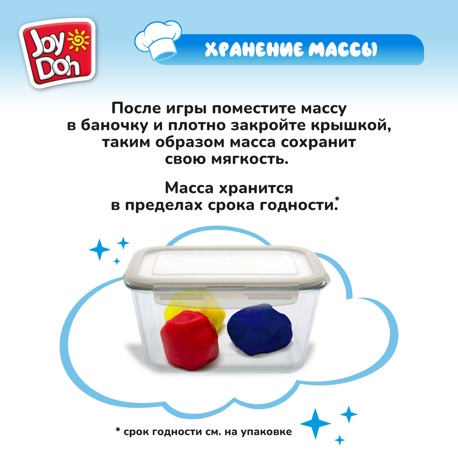 Набор для лепки Joy-Doh Веселая закусочная 3*20г SNAK-60 bag - фото 15