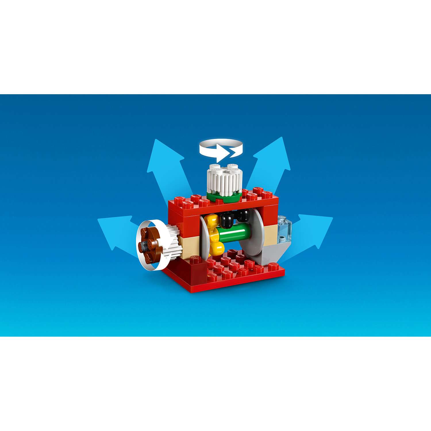 Конструктор LEGO Кубики и механизмы Classic (10712) - фото 4