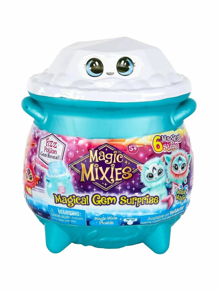 Игрушка Magic Mixies Котел-сюрприз с волшебным драгоценным камнем Water 14883 14818-6 - фото 7